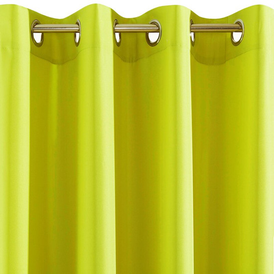 Rita egyszínű dekor függöny Lime 140x250 cm Rita egyszínű dekor függöny Lime 140x250 cm