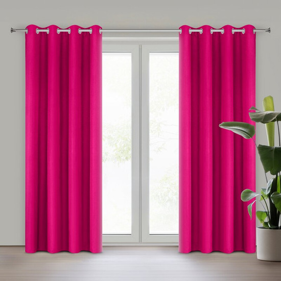 Rita magenta egyszínű dekor függöny 140x250 cm Rita magenta egyszínű dekor függöny 140x250 cm