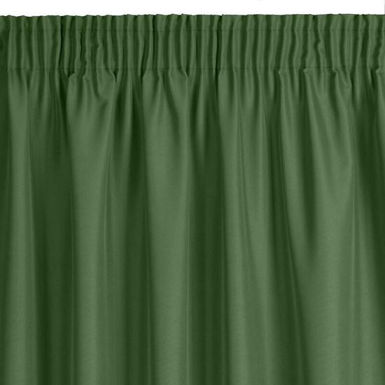 Rita egyszínű dekor függöny Sötétzöld 140x270 cm Rita egyszínű dekor függöny Sötétzöld 140x270 cm
