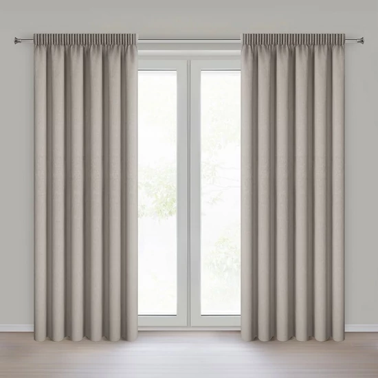 Zoey blackout függöny Sötét bézs 140x270 cm
