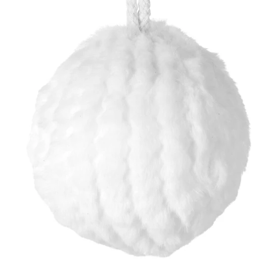 Karácsonyfadísz b62 Fehér 10 cm