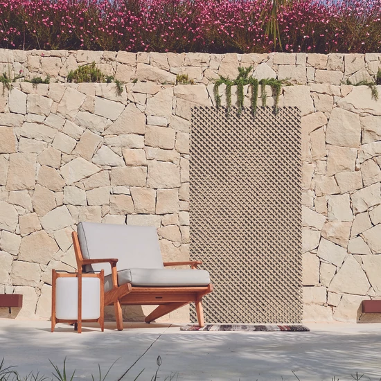 Decory LOP – Keskeny dekorációs panel, 0,6 x 1,2 m, elefántcsont