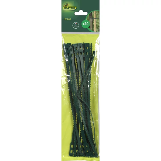 FIX 40 - Műanyag kötöző 32 cm zöld (20 db/csomag)