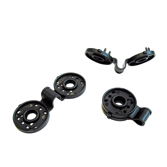 FIXATEX - Rögzítő kapocs szőtt árnyékoló hálókhoz Ø 4 cm fekete (10 darab / csomag)