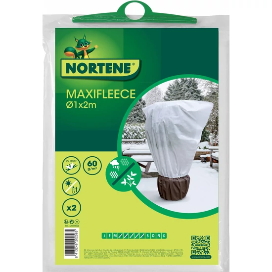 MAXIFLEECE - Átteleltető takaró 2 x 2,1 m fehér/ barna (2 db/csomag)