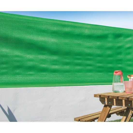 RECYNET - Tartós, szőtt árnyékoló háló 1 x 50 m világoszöld