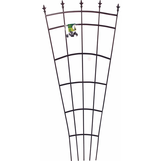 ROYAL TRELLIS - Dekoratív, legyező formájú futtató 0,61 x 1,50 m barna