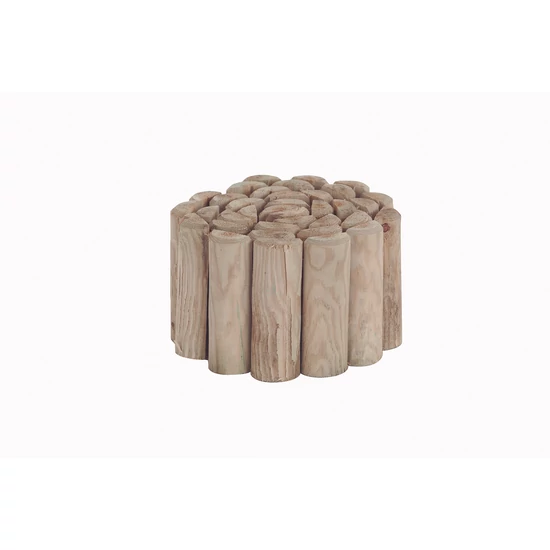 TALOS ROLL  - Rönk jellegű fa ágyásszegély  Ø 5 x 20 x 150 cm natúr