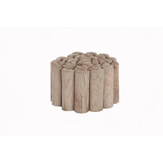 TALOS ROLL  - Rönk jellegű fa ágyásszegély  Ø 5 x 30 x 150 cm natúr