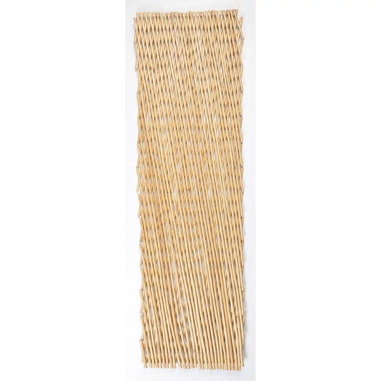 WICK TRELLIS - Természetes, hántolt vesszőből készült fonott apácarács 1 x 2 m natúr