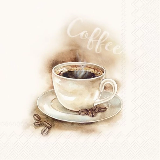 Coffee cream kávés szalvéta 3 rétegű 20 db/csomag
