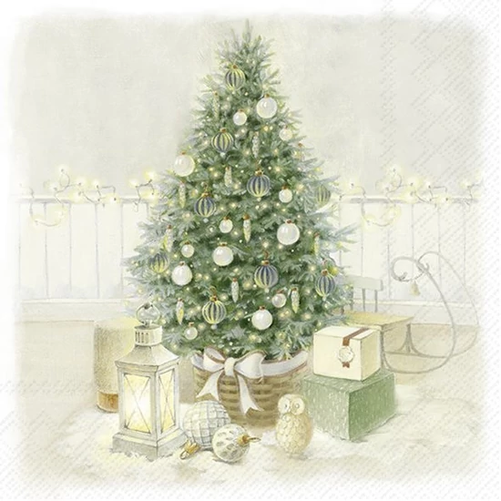 Cozy Christmas Eve karácsonyi szalvéta 3 rétegű 20 db/csomag