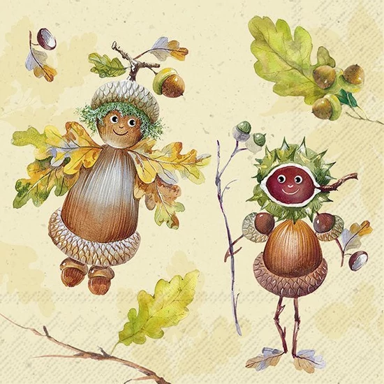 Hello Fall őszi szalvéta 3 rétegű 20 db/csomag