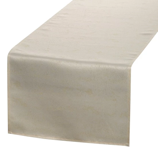 Sparkle elegáns fényes asztalterítő Krémszín 40x180 cm Sparkle elegáns fényes asztalterítő Krémszín 40x180 cm
