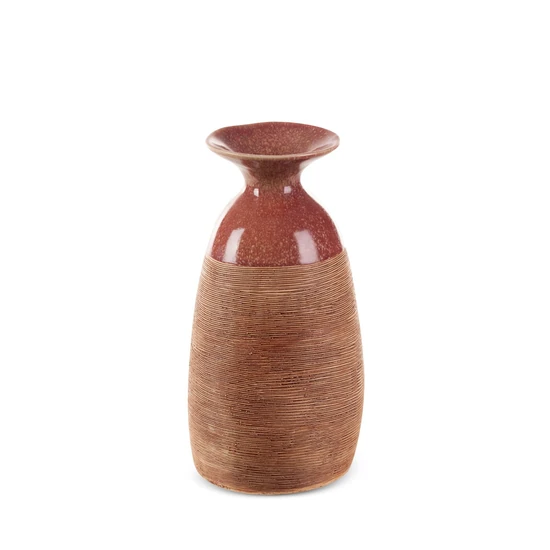 elda-keramia-vaza-piros-vilagosbarna-17-x-16-x-31-cm