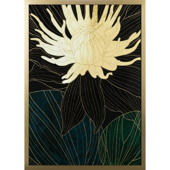 viragos-novenyt-abrazolo-falikep-484a-zold-arany-53-x-73-cm