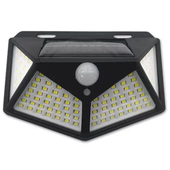 MasterLED Solar LED 5W-os lámpa mozgásérzékelővel és alkonykapcsolóval