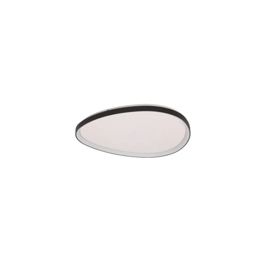 Stone Danube 36W-os 500x500mm 3000-6500K fekete színű távirányítós mennyezeti lámpa