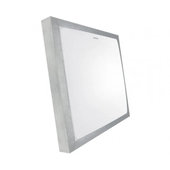 Strühm Alex 18 W-os 320x320 mm négyzet alakú natúr fehér mennyezeti lámpa IP44-es védettségű
