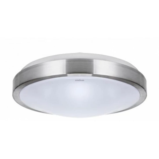 Strühm Alex 24 W-os ø395 mm kerek natúr fehér mennyezeti lámpa IP44-es védettségű