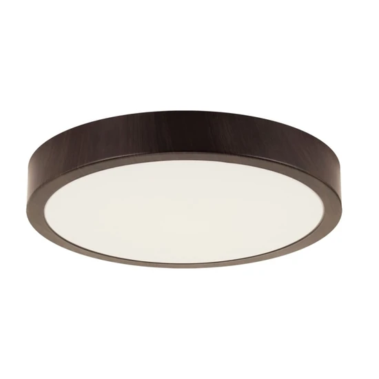 Strühm ATUT kör alakú 24W-os LED lámpa wenge 380x380 mm IP44-es védettségű