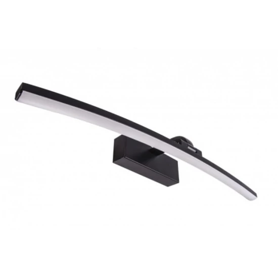 Strühm Mamba Led 12w-os 85X500 mm natúr fehér fekete tükör feletti lámpa
