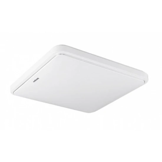 Strühm Sola Slim 20 W-os 280x280 mm négyzet alakú natúr fehér mozgásérzékelős mennyezeti lámpa IP44-es védettségű