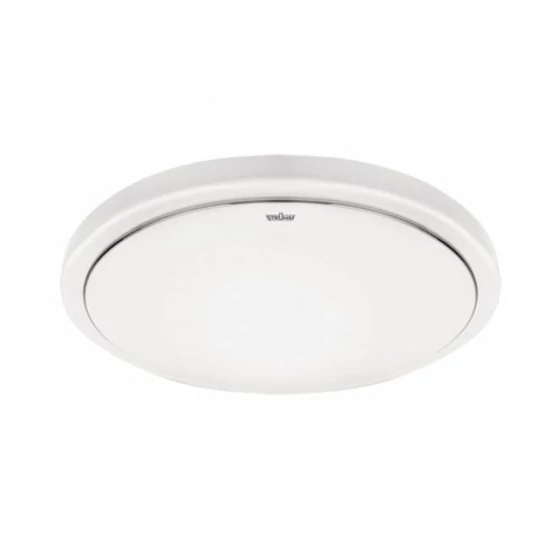 Strühm Sola Slim 24 W-os ø330 mm kerek natúr fehér mennyezeti lámpa IP44-es védettségű