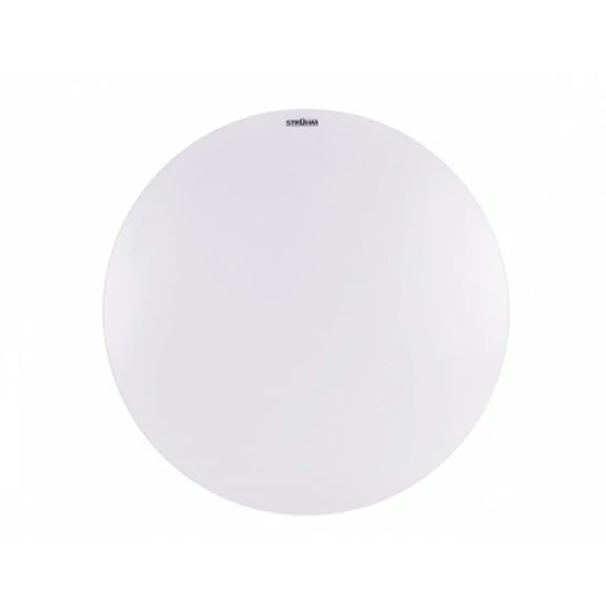 Strühm Uran 18 W-os ø330 mm kerek natúr fehér mennyezeti lámpa IP44-es védettségű