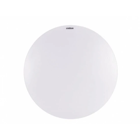 Strühm Uran 18 W-os ø330 mm kerek natúr fehér mennyezeti lámpa IP44-es védettségű