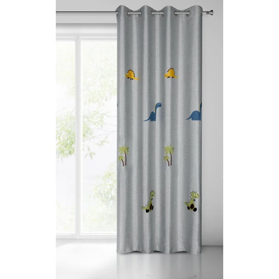 dino-dinos-gyerek-fuggony-ezust-140-x-250-cm