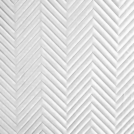 Sofia bársony ágytakaró Fehér 170x210 cm Sofia bársony ágytakaró Fehér 170x210 cm