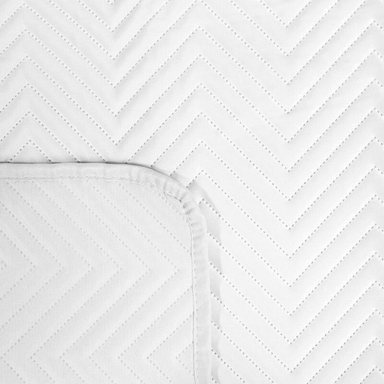 Sofia bársony ágytakaró Fehér 170x210 cm Sofia bársony ágytakaró Fehér 170x210 cm