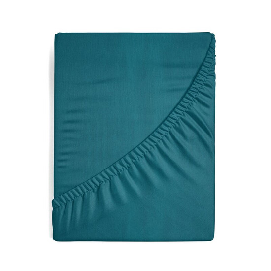 Jersey pamut gumis lepedő Türkiz 160x200 cm +30 cm Jersey pamut gumis lepedő Türkiz 160x200 cm +30 cm