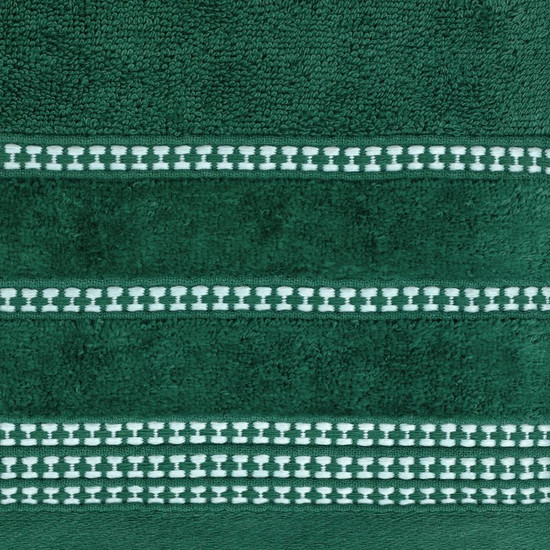 Amanda csíkos törölköző Palackzöld 70x140 cm Amanda csíkos törölköző Palackzöld 70x140 cm