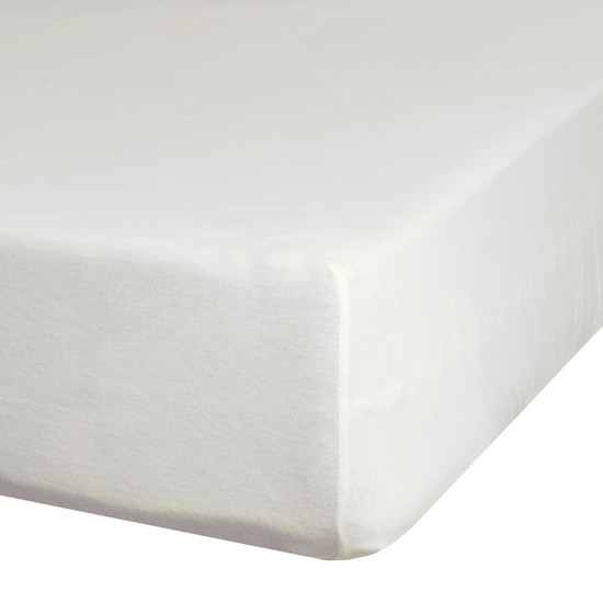Jersey pamut gumis lepedő Krémszín 220x200 cm +30 cm Jersey pamut gumis lepedő Krémszín 220x200 cm +30 cm