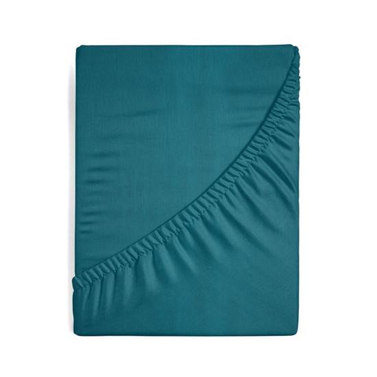 Jersey pamut gumis lepedő Türkiz 90x200 cm +25 cm Jersey pamut gumis lepedő Türkiz 90x200 cm +25 cm
