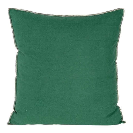egyszinu-parnahuzat-vaszon-szovetbol-arany-szalu-szegellyel-sotetzold-45-x-45-cm-hs404953