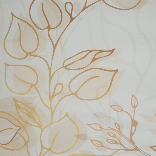 Blanca7 pamut-szatén ágyneműhuzat Fehér/arany 140x200 cm - 70x90 cm 1db Blanca7 pamut-szatén ágyneműhuzat Fehér/arany 140x200 cm - 70x90 cm 1db
