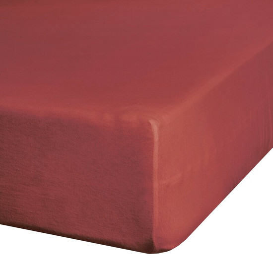Nova3 pamut-szatén gumis lepedő Piros 100x200 cm +25 cm Nova3 pamut-szatén gumis lepedő Piros 100x200 cm +25 cm