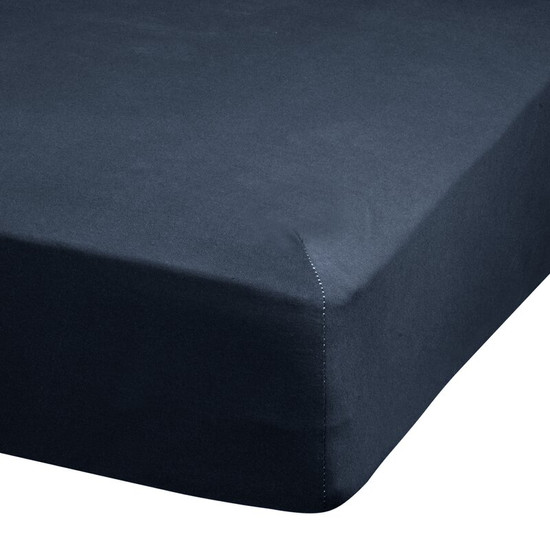 Adela jersey pamut gumis lepedő Indigókék 220x200 cm +30 cm Adela jersey pamut gumis lepedő Indigókék 220x200 cm +30 cm