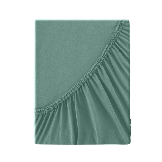 Adela jersey pamut gumis lepedő Menta 90x200 cm +25 cm Adela jersey pamut gumis lepedő Menta 90x200 cm +25 cm