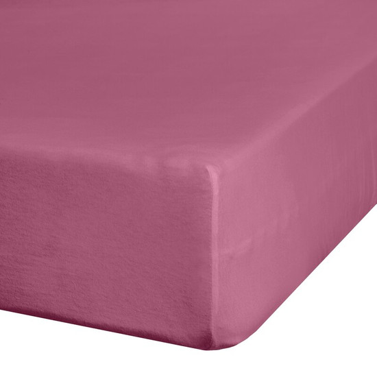 Adela jersey pamut gumis lepedő Rózsaszín 220x200 cm +30 cm Adela jersey pamut gumis lepedő Rózsaszín 220x200 cm +30 cm