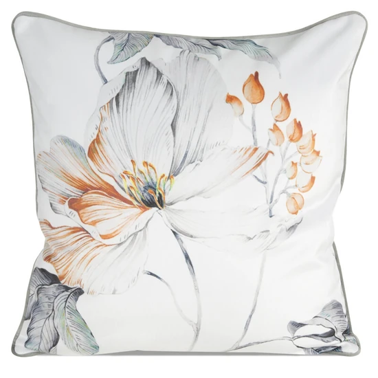 Amelia prémium bársony párnahuzat Fehér 60x60 cm