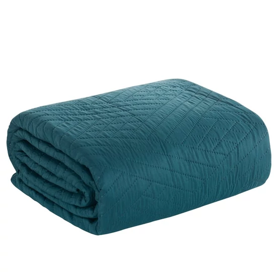Boni1 mikroszálas ágytakaró 2db párnahuzattal Sötét türkiz 200x220 cm +2db 40x40 Boni1 mikroszálas ágytakaró 2db párnahuzattal Sötét türkiz 200x220 cm +2db 40x40