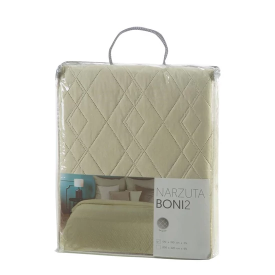 Boni2 mikroszálas ágytakaró Bézs 200x220 cm Boni2 mikroszálas ágytakaró Bézs 200x220 cm