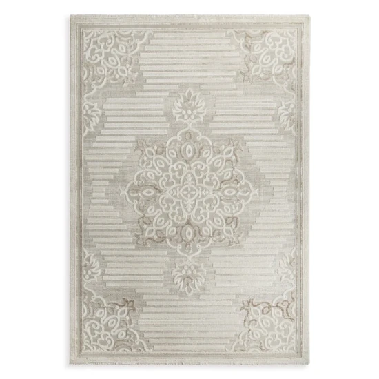 Crystal6 szőtt modern szőnyeg Bézs 120x170 mm - 10 mm