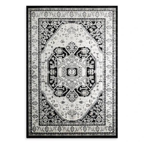 Elora5 vintage szőnyeg Fekete 120x170 mm - 7 mm