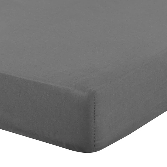 Gumis renforce pamut lepedő Acélszürke 140x200 cm + 30 cm Gumis renforce pamut lepedő Acélszürke 140x200 cm + 30 cm