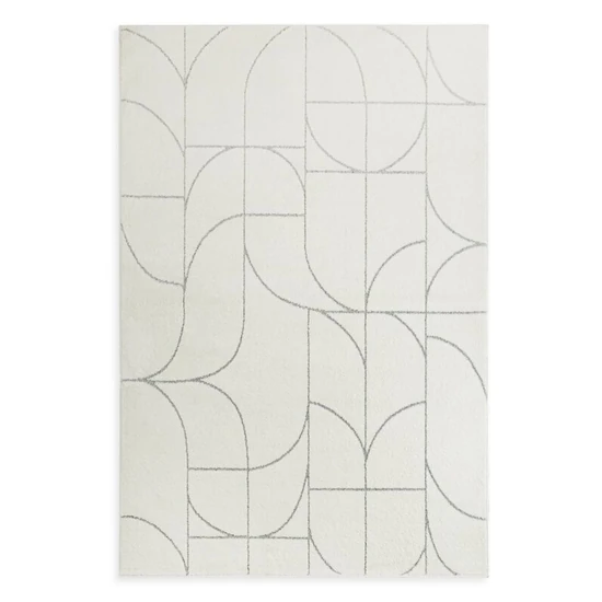 Infinity1 szőtt modern szőnyeg Krémszín 200x290 mm - 11 mm